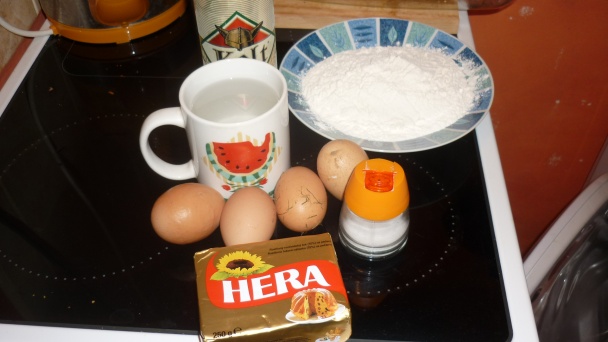 Veterníky plnené krémom (fotorecept) - obrázok 1