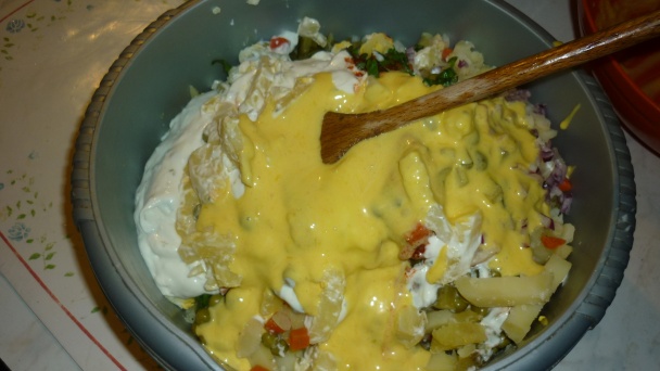 Zemiakový šalát (fotorecept) - obrázok 5