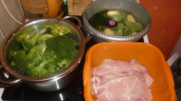 Kuracie mäsko na zeleno :) (fotorecept) - obrázok 1