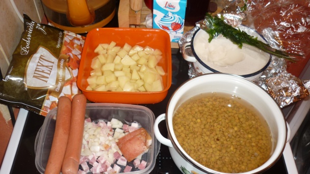 Šošovicová polievka a lá Bogar :) (fotorecept)  - obrázok 2