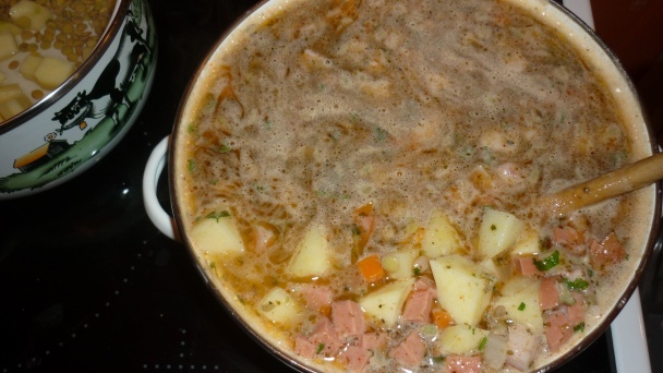 Šošovicová polievka a lá Bogar :) (fotorecept)  - obrázok 7