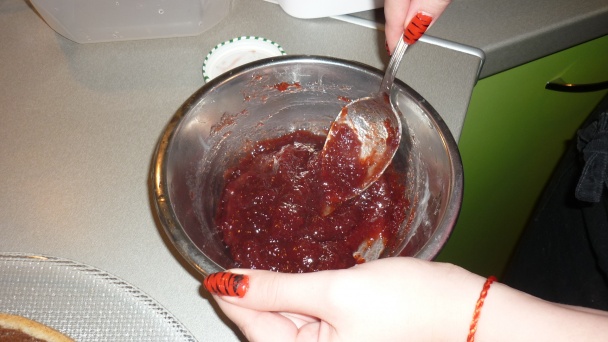 Torta pre moju mamku k 55tke :) part 2 plnka , poleva, záver (fotorecept) - obrázok 5