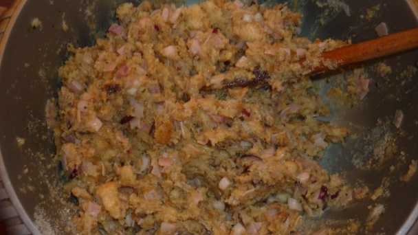 Slaninovo - šunkové fašírky (fotorecept) - obrázok 7