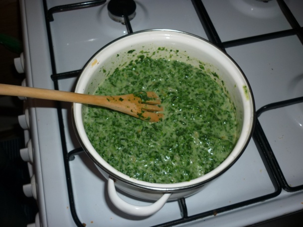 Špenátová palacinková torta (fotorecept) - obrázok 3