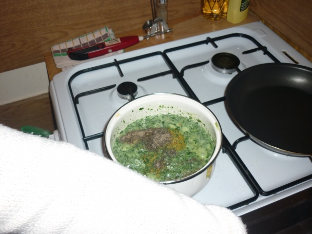 Špenátová palacinková torta (fotorecept) - obrázok 5