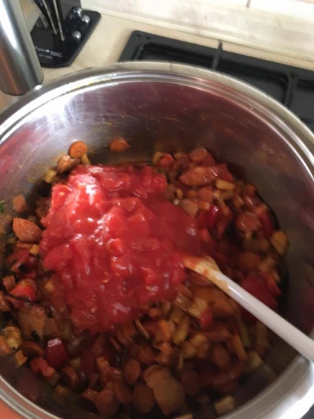 Raňajky alebo Shakshuka po slovensky (fotorecept) - obrázok 6