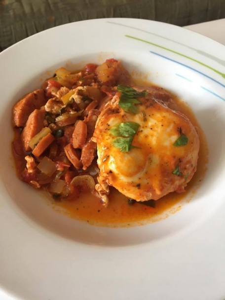 Raňajky alebo Shakshuka po slovensky (fotorecept) - obrázok 9