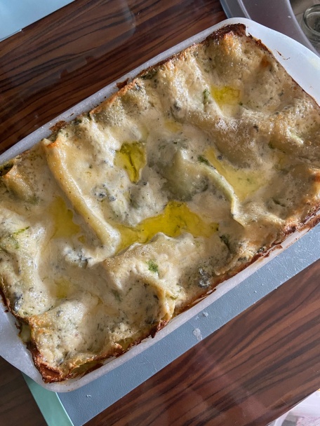 Lasagne so špenátom a s lososom (fotorecept) - obrázok 5