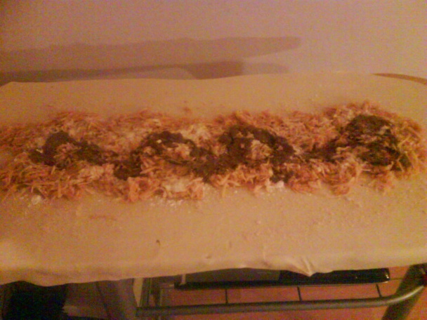 Jablkovo-pudingovo-čokoládová štrúdľa (fotorecept) - obrázok 2