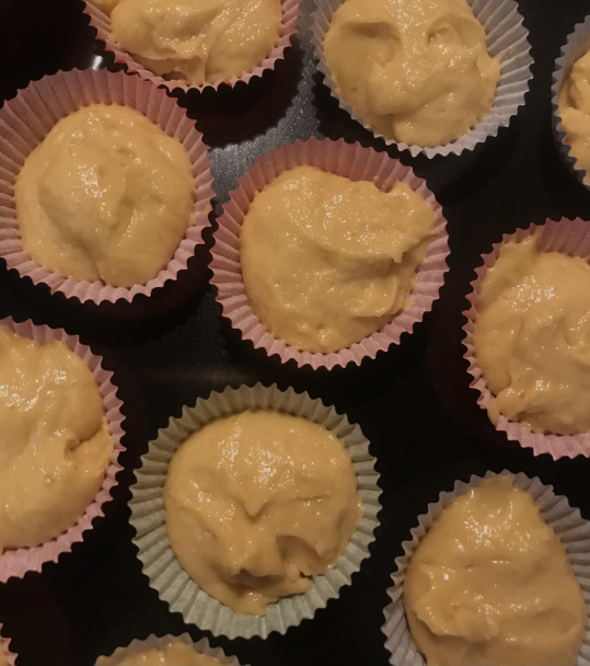 Vanilkové muffinky s jogurtovou polevou (fotorecept) - obrázok 1