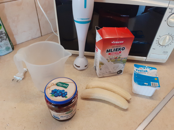 Banánové smoothie (fotorecept) - obrázok 1