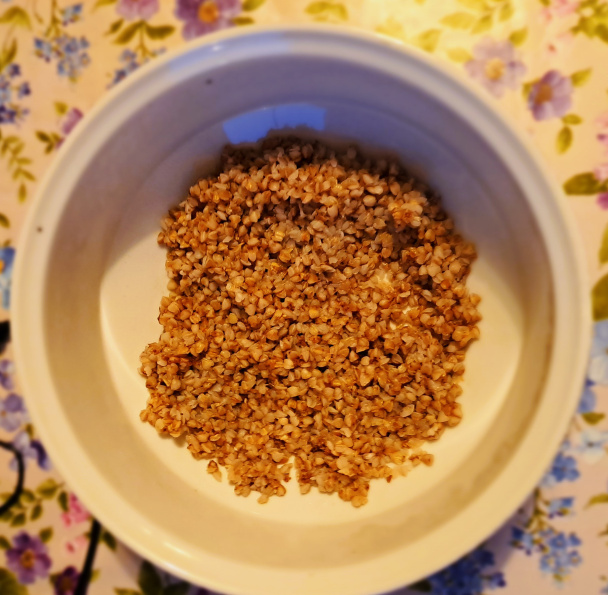 Pohánka so špenátom a s hlivou (fotorecept) - obrázok 1