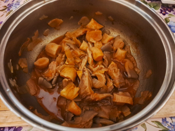 Pohánka so špenátom a s hlivou (fotorecept) - obrázok 3