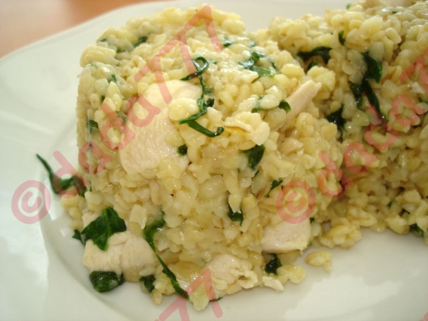 Bulgur so špenátom a mäsom - obrázok 3