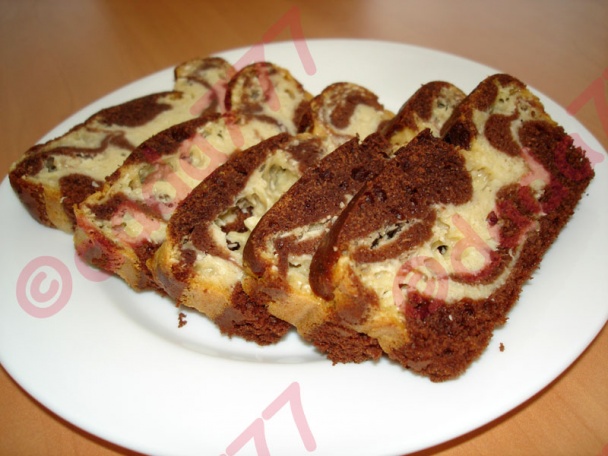 Kakaový koláčik bez mlieka s kokosovým tvarohom - obrázok 3