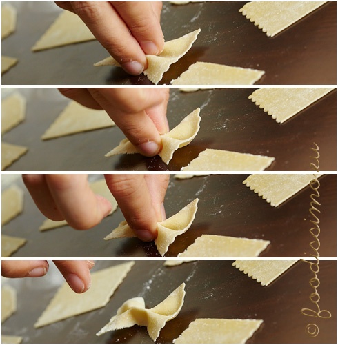 Domáce cestoviny - farfalle (fotorecept) - obrázok 8