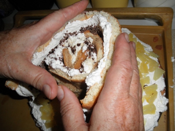 Tvarohová torta - slimák (fotorecept ) - obrázok 9