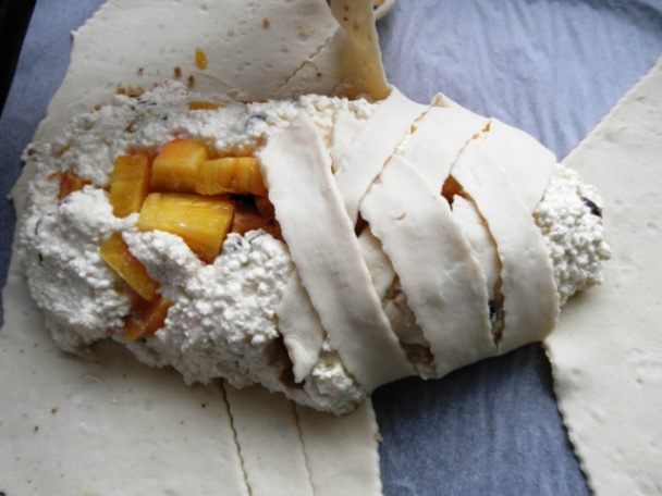 Tvarohový krokodíl v lístkovej koži (fotorecept) - obrázok 8