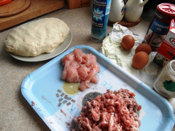 Paštéta v lístkovom kabáte - fotorecept - obrázok 1