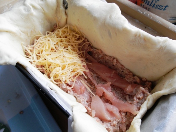 Paštéta v lístkovom kabáte - fotorecept - obrázok 3