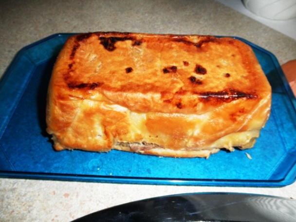 Paštéta v lístkovom kabáte - fotorecept - obrázok 5