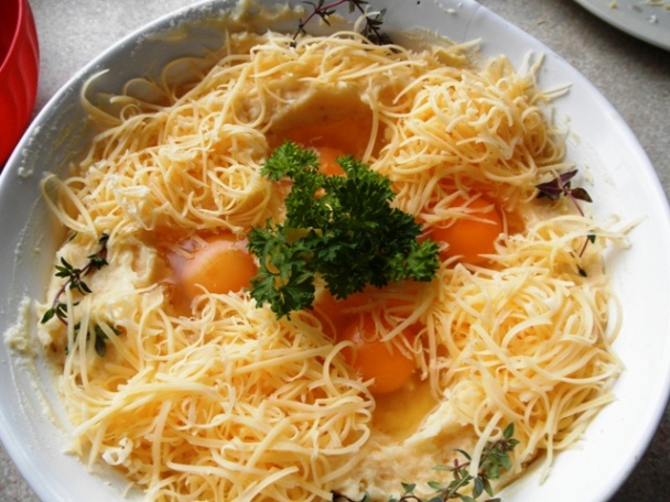 Vajcia v zemiakovej perinke (fotorecept) - obrázok 2