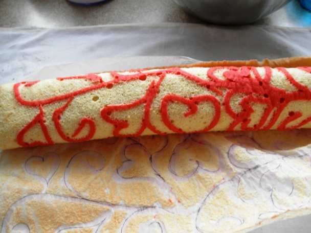 Valentínska roláda (fotorecept) - obrázok 9