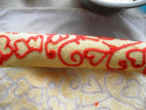 Valentínska roláda (fotorecept) - obrázok 11