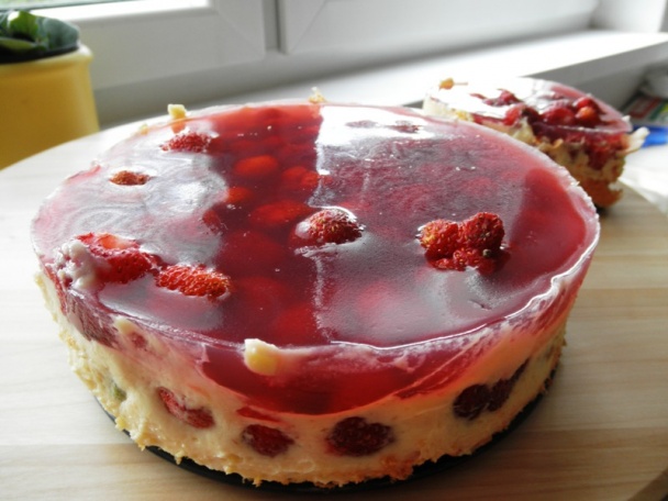 Jahodová torta -jednoduchá (fotorecept) - obrázok 8