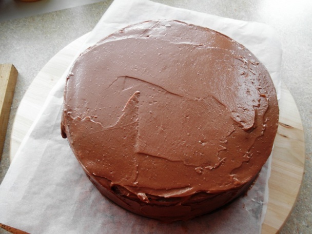 Orechovo - čokoládová torta (fotorecept) - obrázok 6