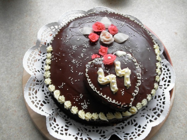 Orechovo - čokoládová torta (fotorecept) - obrázok 8