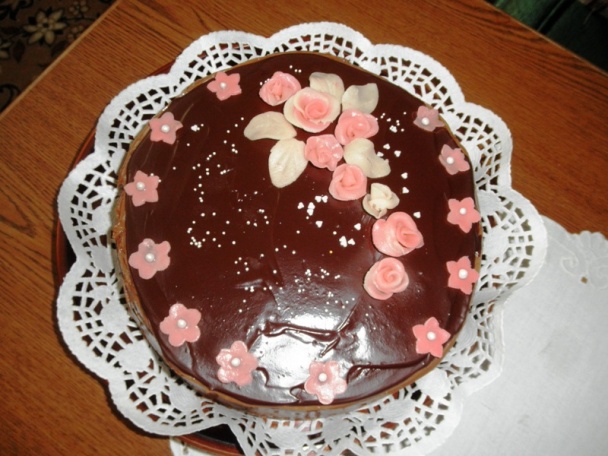 Orechovo - čokoládová torta (fotorecept) - obrázok 9