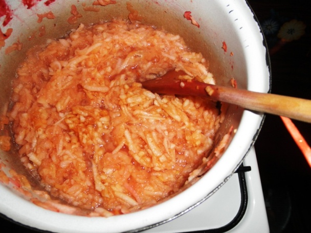 Jablkovo-černicový džem (fotorecept) - obrázok 3