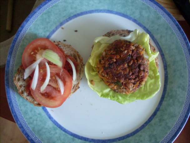 Vegetariánsky burger - obrázok 7