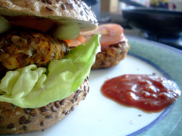 Vegetariánsky burger - obrázok 8