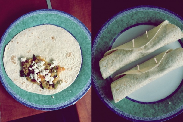 Burritos s rukolou  - obrázok 3