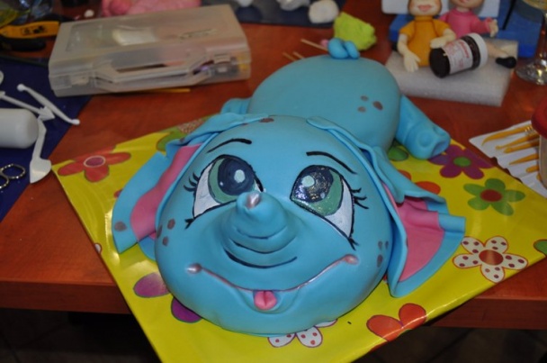 Torta - Sloníčatko (fotopostup) - obrázok 8