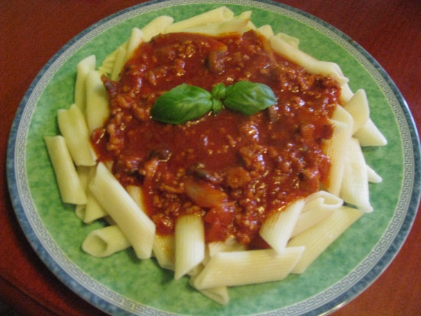 Penne s passatou a mletým mäsom(fotorecept) - obrázok 4