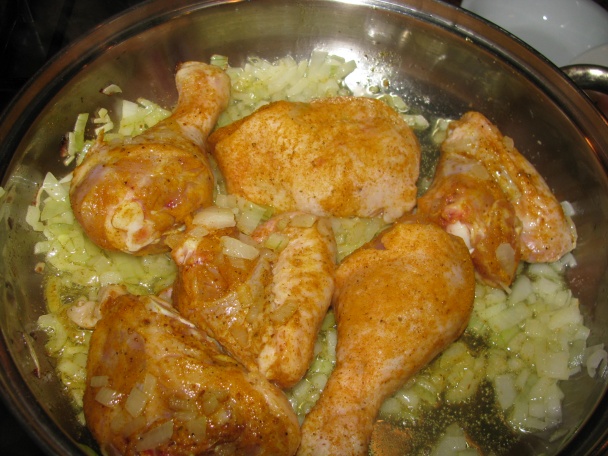 Kuracie stehna v karí omáčke(fotorecept) - obrázok 2