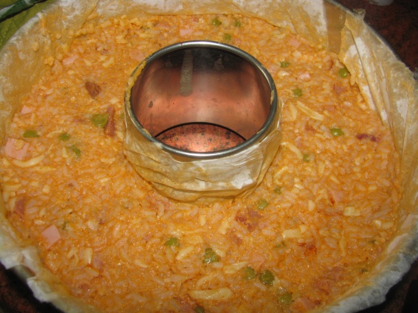 Syrová bábovka s údeným mäsom.(fotorecept) - obrázok 5