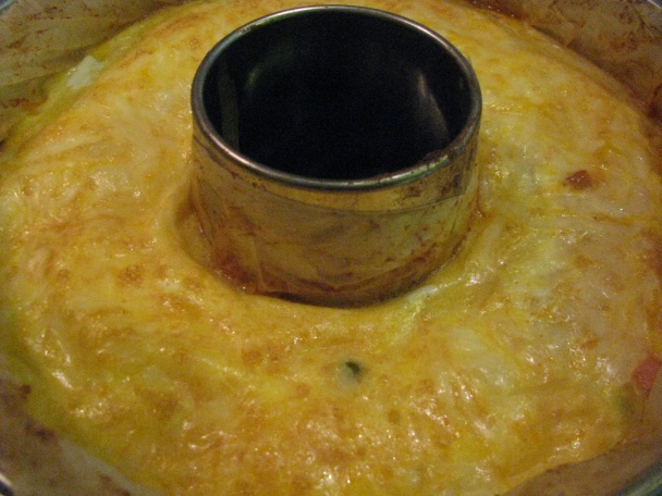 Syrová bábovka s údeným mäsom.(fotorecept) - obrázok 6