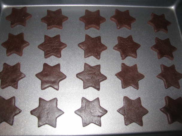 Lahodné sušienky s čokoládou a karamelovou plnkou.(fotorecept) - obrázok 2