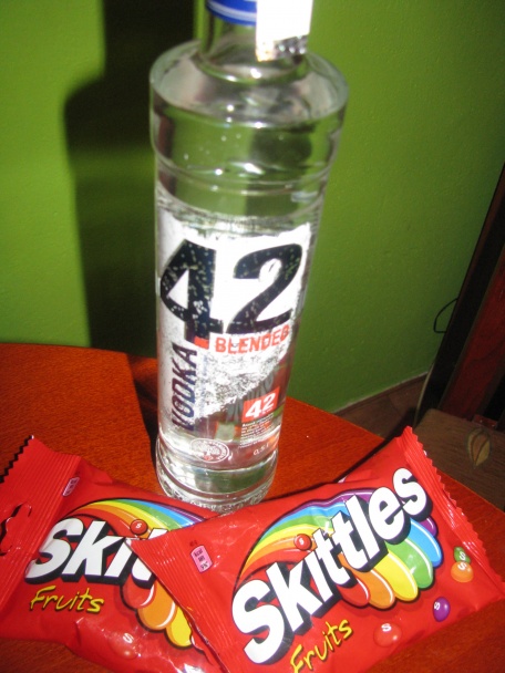 Rainbow vodka alebo Dúhova vodka...(fotorecept) - obrázok 1