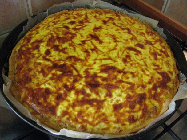 Quiche z mleteho mäsa s tymiánom a červeným vínom (fotorecept) - obrázok 6