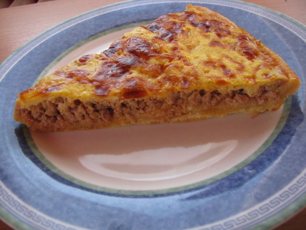 Quiche z mleteho mäsa s tymiánom a červeným vínom (fotorecept) - obrázok 8