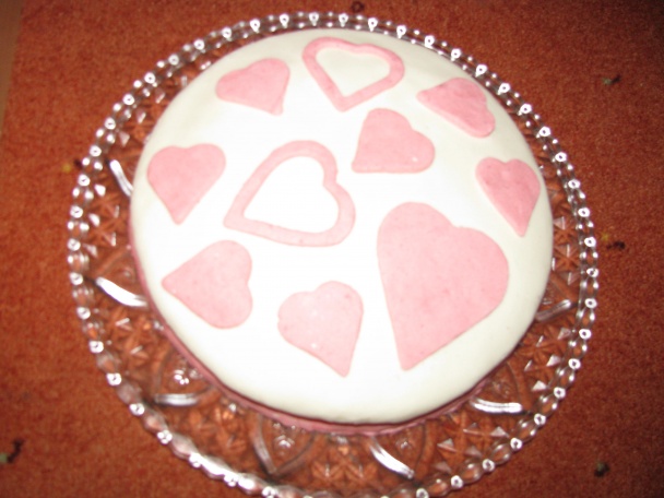 Valentínska torta Red Velvet (fotorecept) - obrázok 8