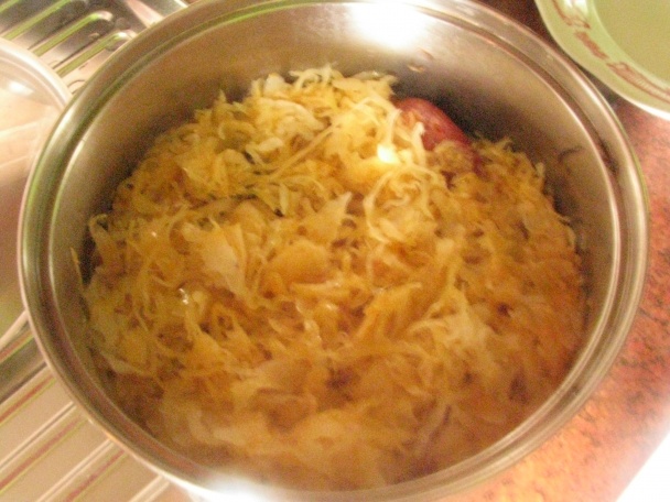Klobása v kyslej kapuste (fotorecept) - obrázok 2