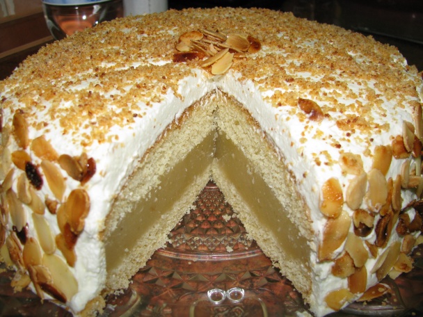 Jablkovo-šľahačková torta (fotorecept) - obrázok 14