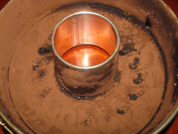 Malinové prekvapenie v čokoládovej bábovke...(fotorecept) - obrázok 1