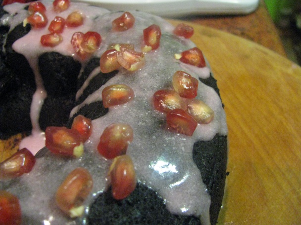 Malinové prekvapenie v čokoládovej bábovke...(fotorecept) - obrázok 6